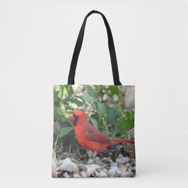 Bolso De Tela Cardenal septentrional (Anverso)