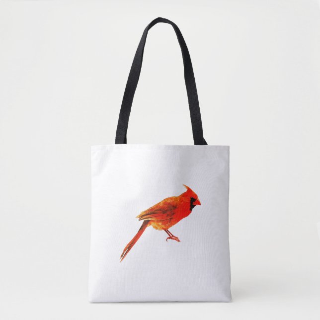 Bolso De Tela Cardenales (Anverso)