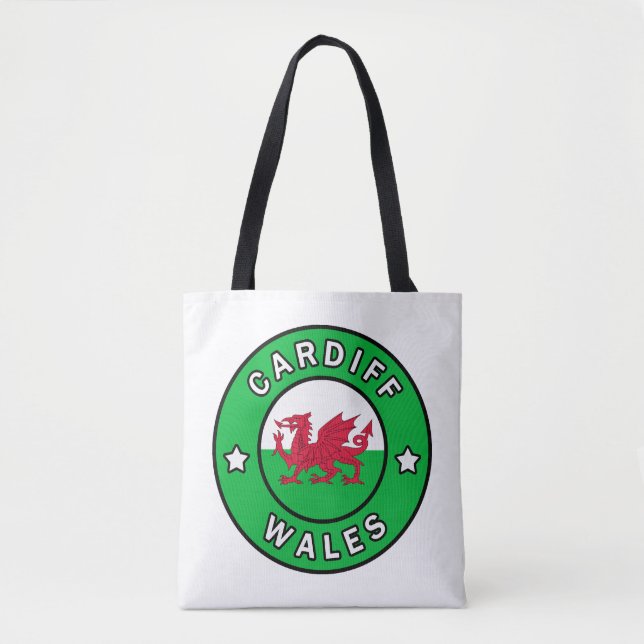 Bolso De Tela Cardiff Wales (Anverso)