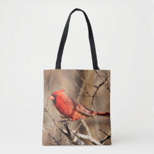 Bolso De Tela Cardinal