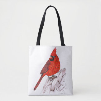 Bolso De Tela Cardinal