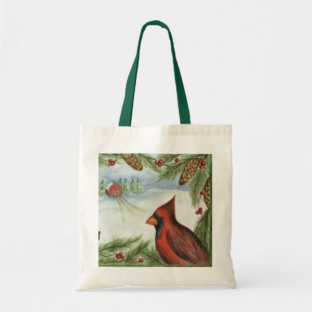 Bolso De Tela Cardinal Bag (Frente)