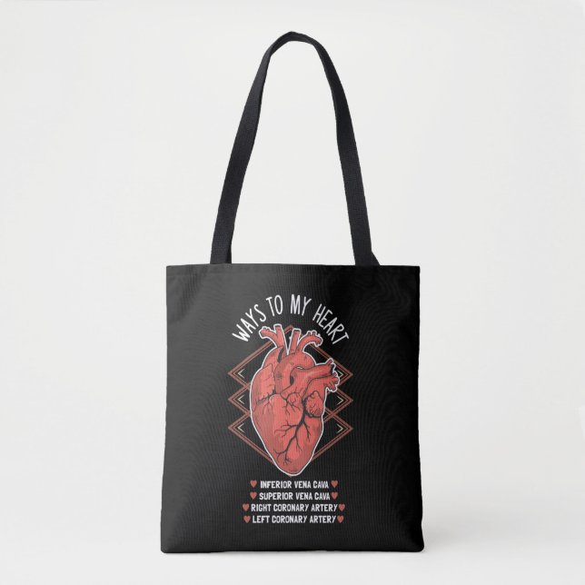 Bolso De Tela Cardiología cardíaca Eco Cardióloga estudiantil mé (Anverso)
