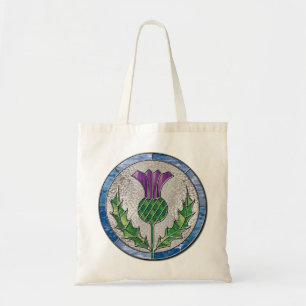 Bolso De Tela Cardo de cristal