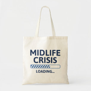 Bolso De Tela Carga de crisis de vida media
