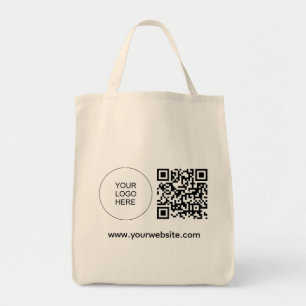 Bolso De Tela Cargar el código QR de la plantilla de la direcció