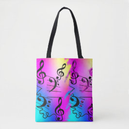 Bolso De Tela Cargas de la música