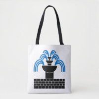Cargo de Fontaine dans Sable Populace Badge