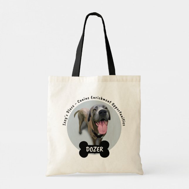BOLSO DE TELA CARI - DOZER CANVAS TOTE BAG (Reverso)