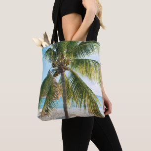 Bolso De Tela Caribbean Beach Blis #1 #wall #art