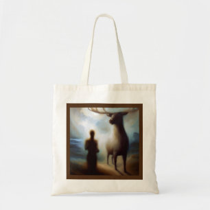 Bolso De Tela Caribú de los animales espirituales 1