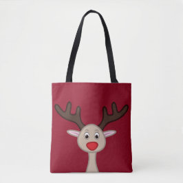 Bolso De Tela Caricatura de renos