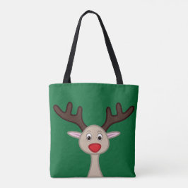 Bolso De Tela Caricatura de renos