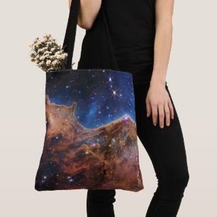 Bolso De Tela Carina Nebula Cosmic Cliffs James Webb Hi-Res