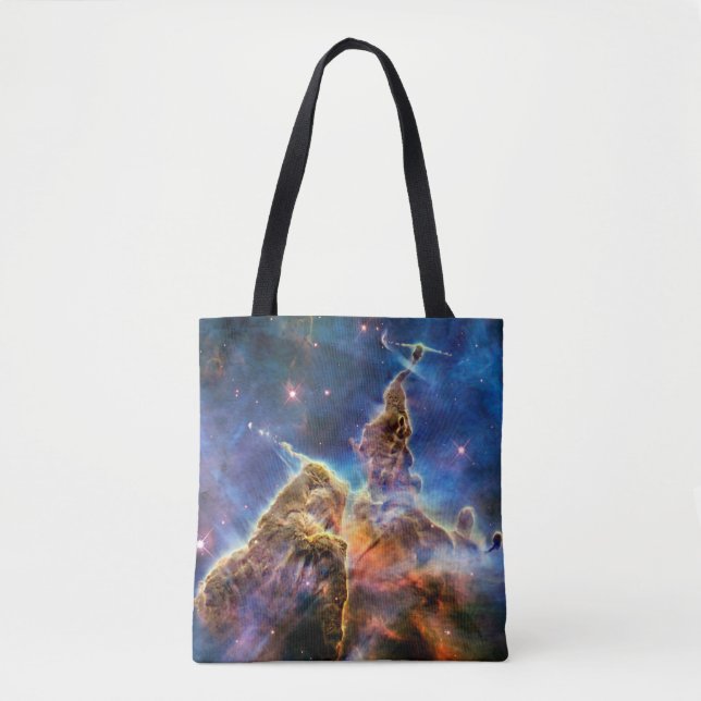 Bolso De Tela Carina Nebula Mystic Mountain - Espacio ultraterre (Anverso)