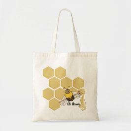 Bolso De Tela ¡Cariño! Tote personalizado Bee