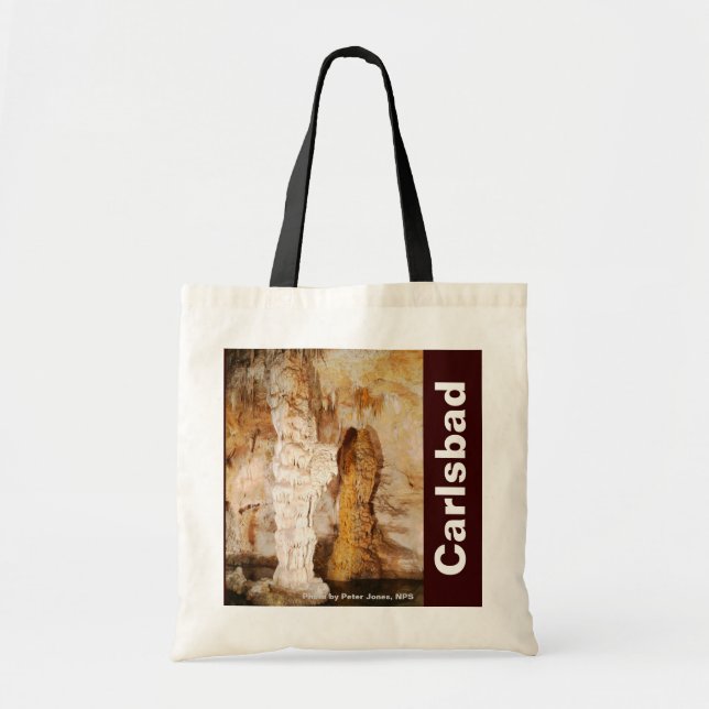 Bolso De Tela Carlsbad Caverns Tote Bag (Frente)