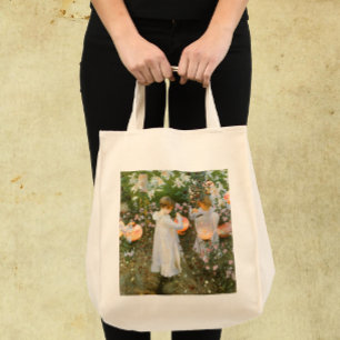 Bolso De Tela Carnación, Lily, Lily, Rosa De John Singer Sargent