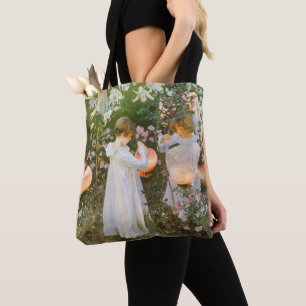 Bolso De Tela Carnación, Lily, Lily, Rosa De John Singer Sargent