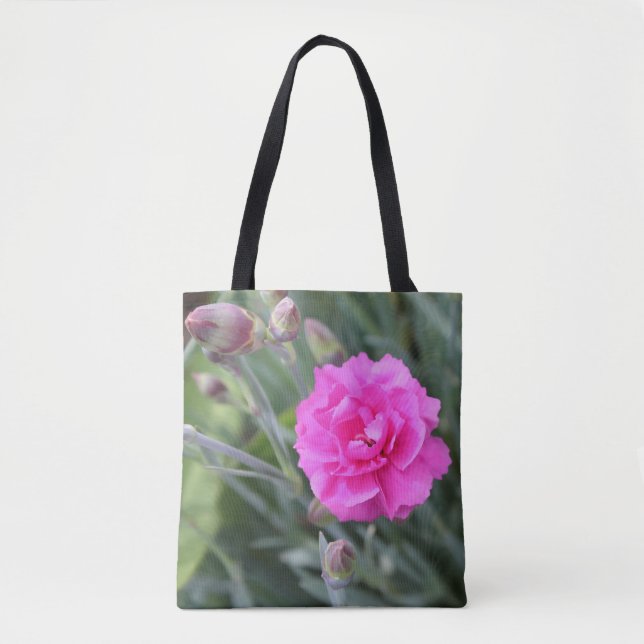 Bolso De Tela Carnación rosa suave (Anverso)