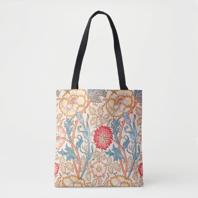 Bolso De Tela Carnation, William Morris (Anverso)