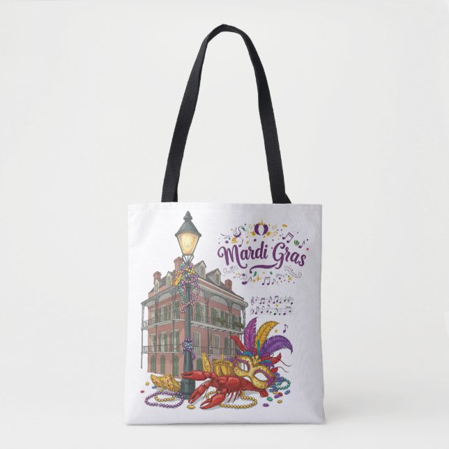 Bolso De Tela Carnaval (Anverso)
