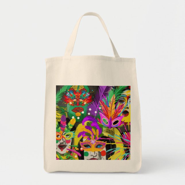 Bolso De Tela Carnaval de Brasil (Frente)