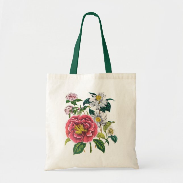 Bolso De Tela Carnaval de flores (Frente)