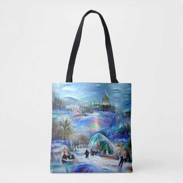 Bolso De Tela Carnaval de invierno (Anverso)