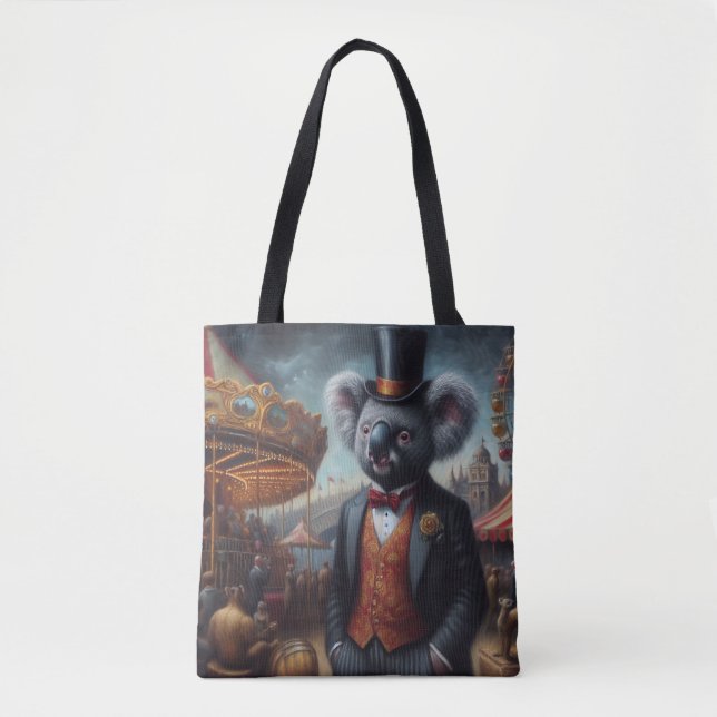 Bolso De Tela Carnaval de Koala (Anverso)
