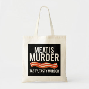 Bolso De Tela Carne es asesinato Sabrosa Camisa de asesinato BBQ