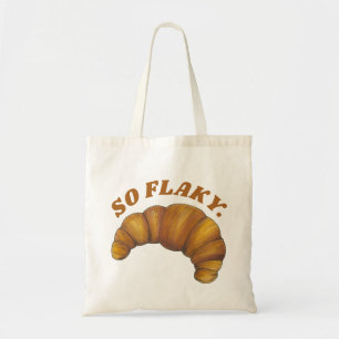 Bolso De Tela Carnicería de croissant, comida de pastelería fran