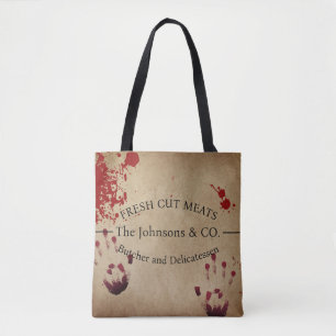 Bolso De Tela Carnicero siniestro Personalizado