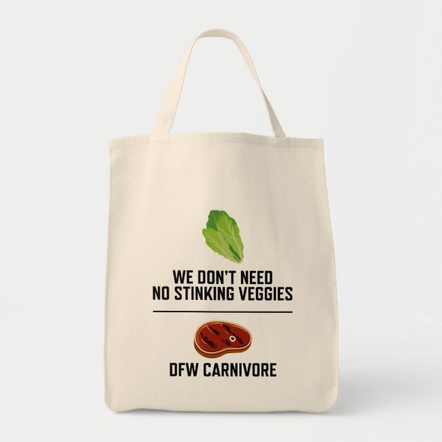 Bolso De Tela Carnivore Tote Bag (Frente)