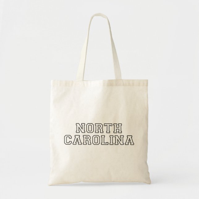 Bolso De Tela Carolina del Norte (Frente)