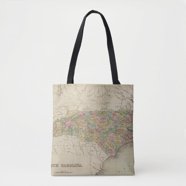 Bolso De Tela Carolina del Norte 5 (Anverso)