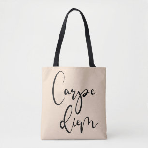 Bolso De Tela Carpe Diem