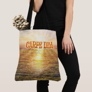 Bolso De Tela Carpe Diem