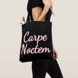 Bolso De Tela Carpe Noctem