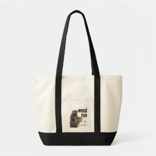 Bolso De Tela Carrera de madera para crepes (con Woodchuck)