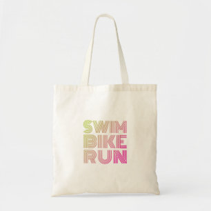 Bolso De Tela Carrera en bicicleta de natación, Triatlón