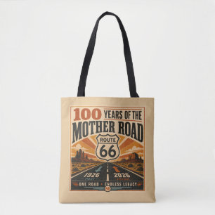 Bolso De Tela Carretera 66 Desierto Carretera Americana Carryall
