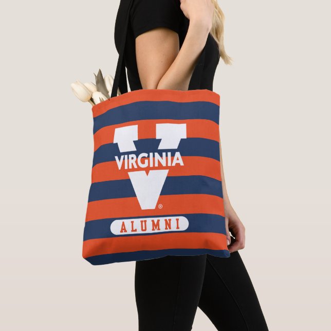 Bolso De Tela Carreteras de adultos de Virginia Cavaliers (Detalle)