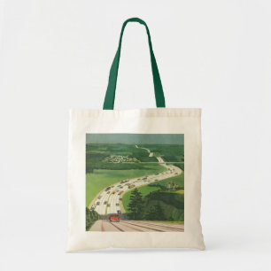 Bolso De Tela Carreteras escénicas americanas antiguas, viaje po