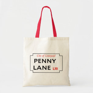 Bolso De Tela Carril del penique