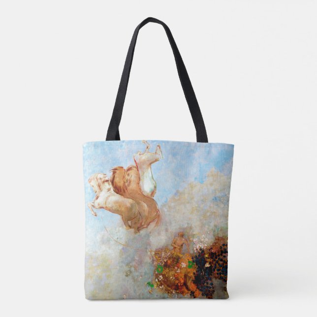 Bolso De Tela Carro de Apolo, Redon (Reverso)