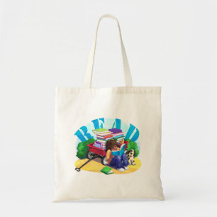Bolso De Tela Carro de Libros