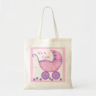 Bolso De Tela Carro rosado del cochecillo de bebé del chica
