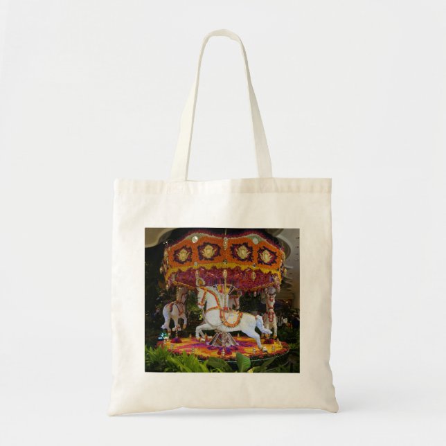 Bolso De Tela Carrusel floral Wynn Las Vegas Tote Bag (Frente)