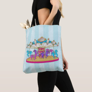 Bolso De Tela Carrusel - tote/bolso del tiovivo